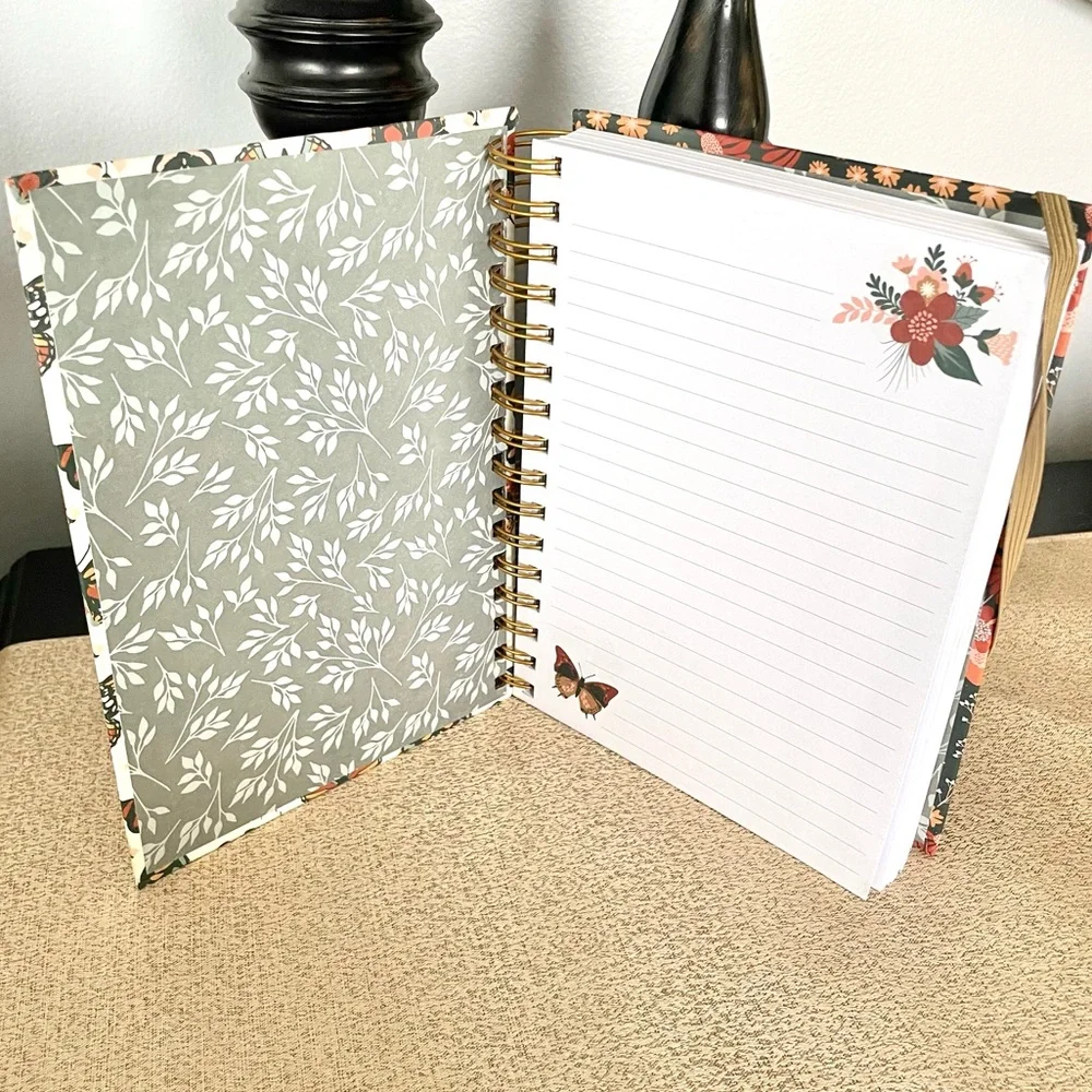 NWT BUTTERFLY Hardcover Notebook/Journal Notepad Stationery Bundle